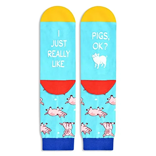 Unisex Pig Socks Series