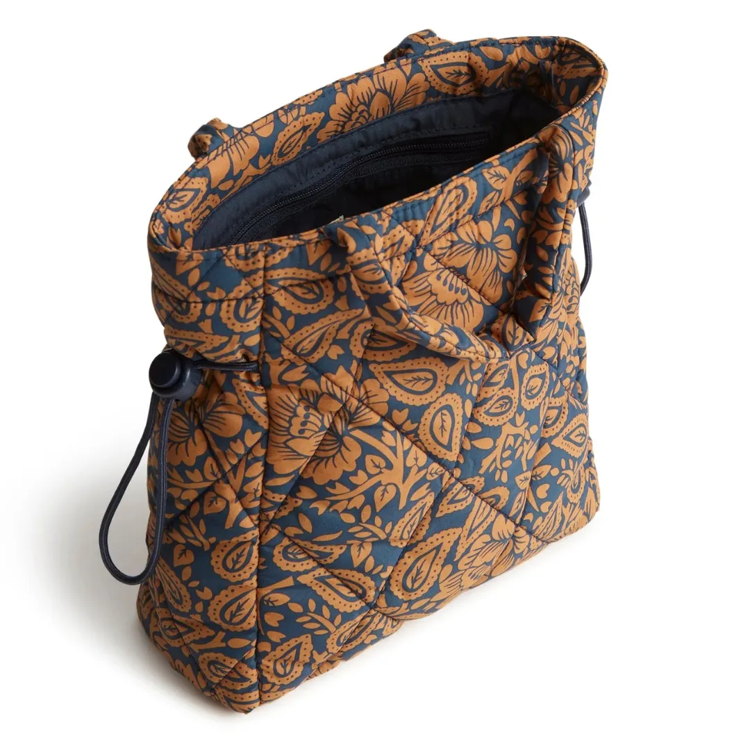 Vera Bradley Mini Original Tote - Lotus Montage Roasted Pecan