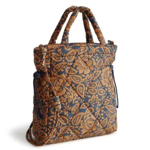 Vera Bradley Mini Original Tote - Lotus Montage Roasted Pecan