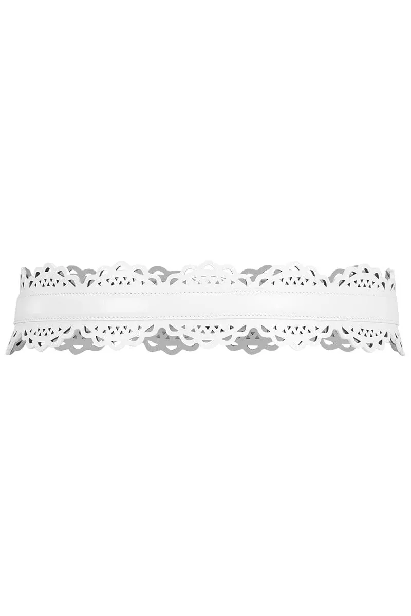 Vienne Vague Belt - Blanc