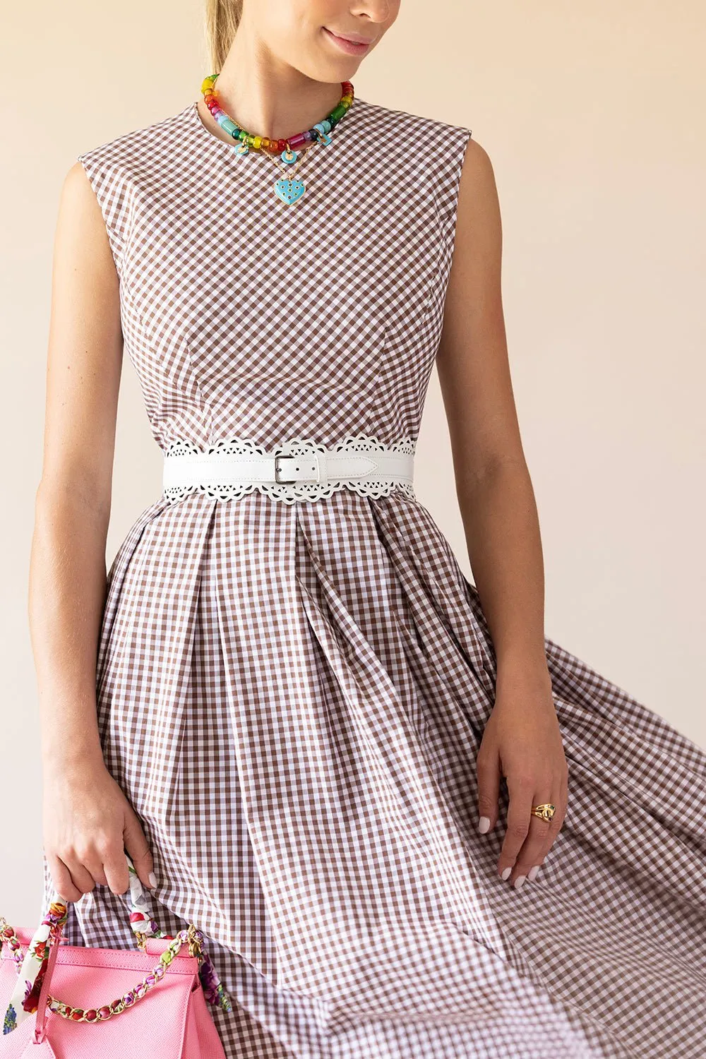 Vienne Vague Belt - Blanc