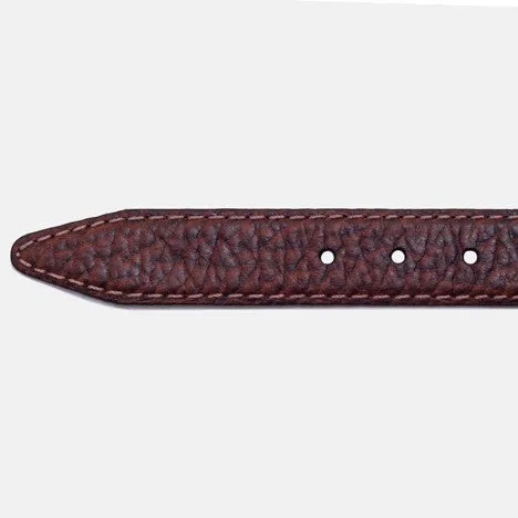 Vintage Bison Pinnacle Belt-Peanut