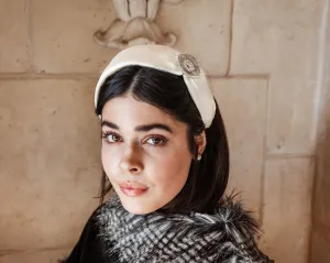 White Gem Headband