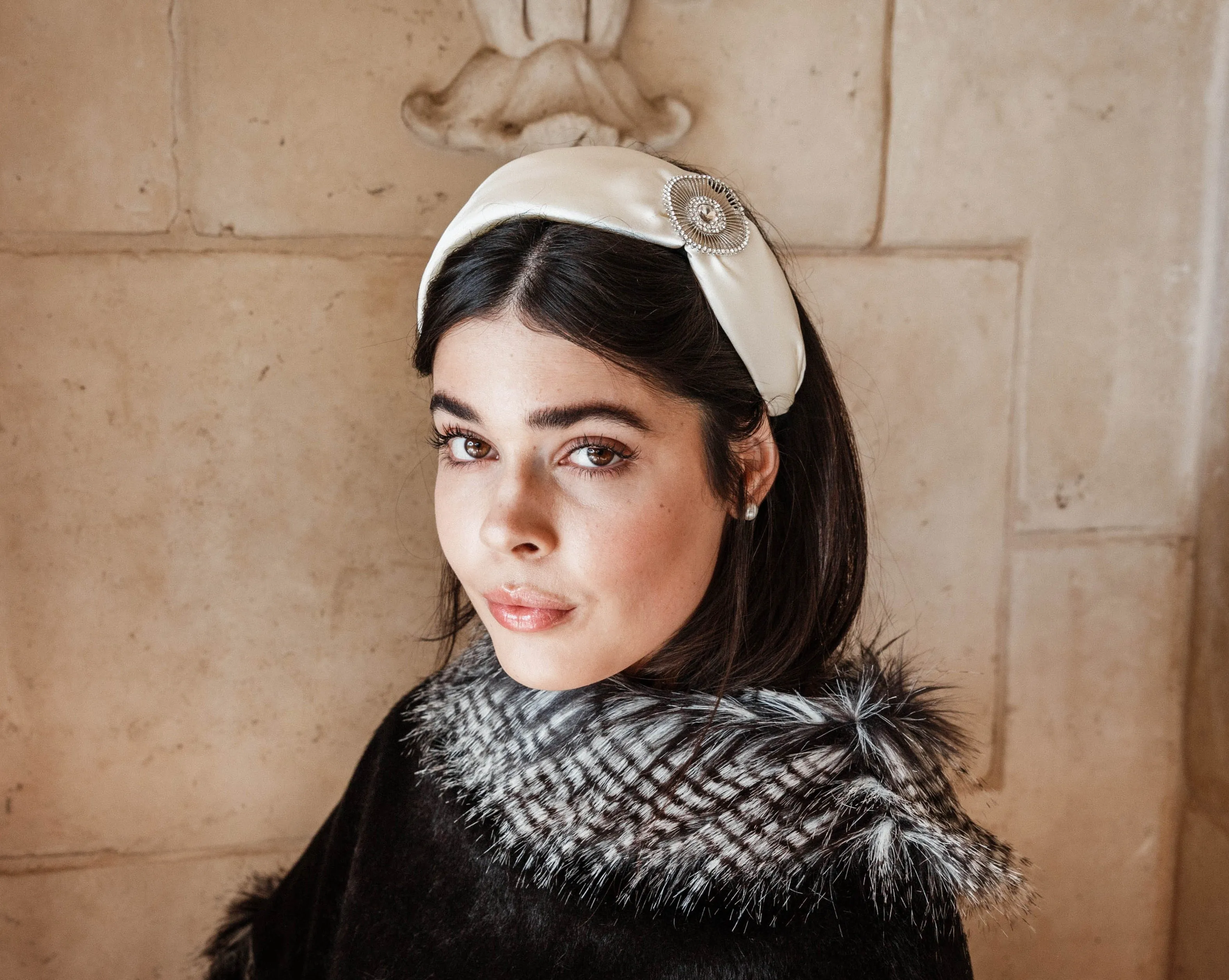 White Gem Headband