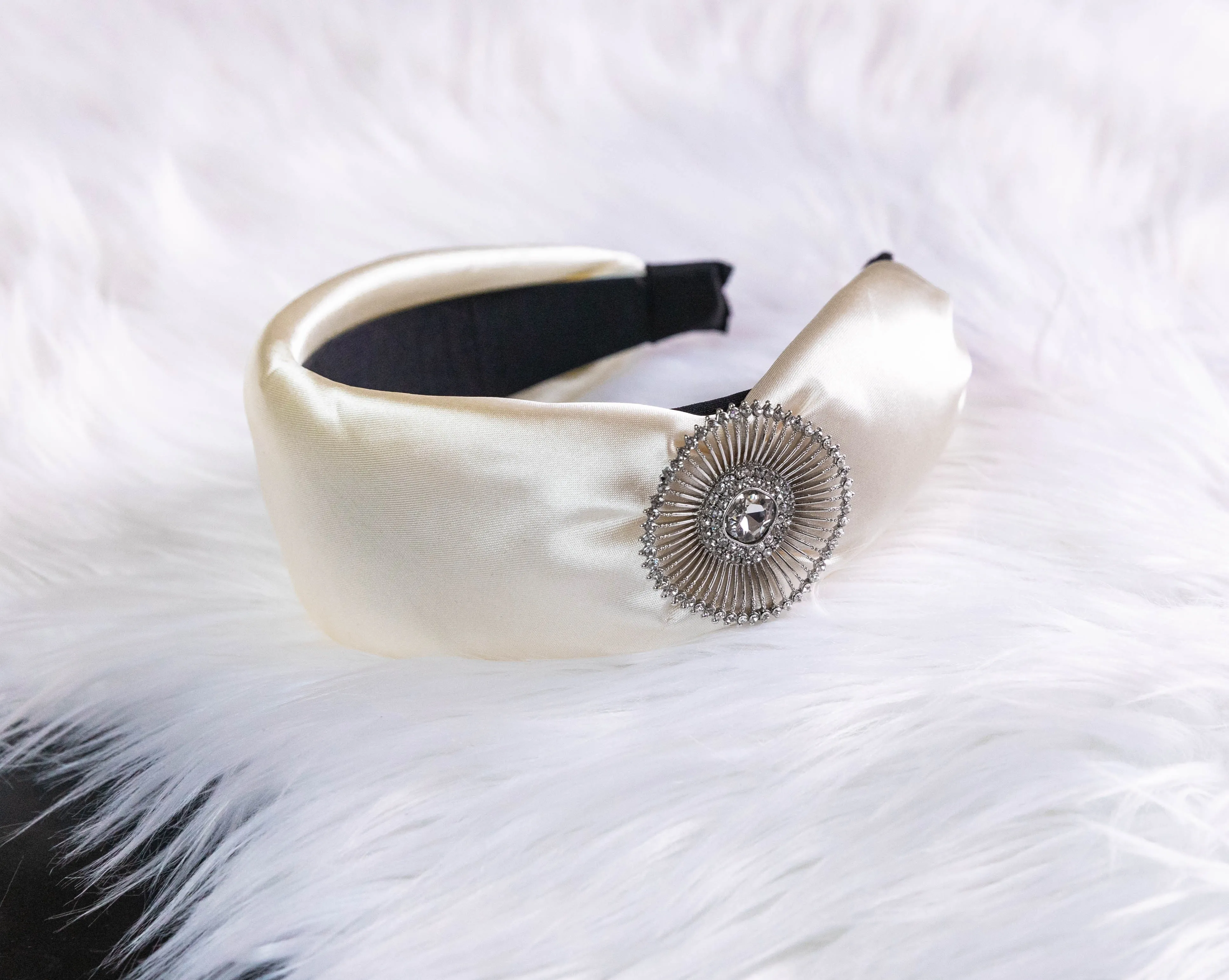 White Gem Headband