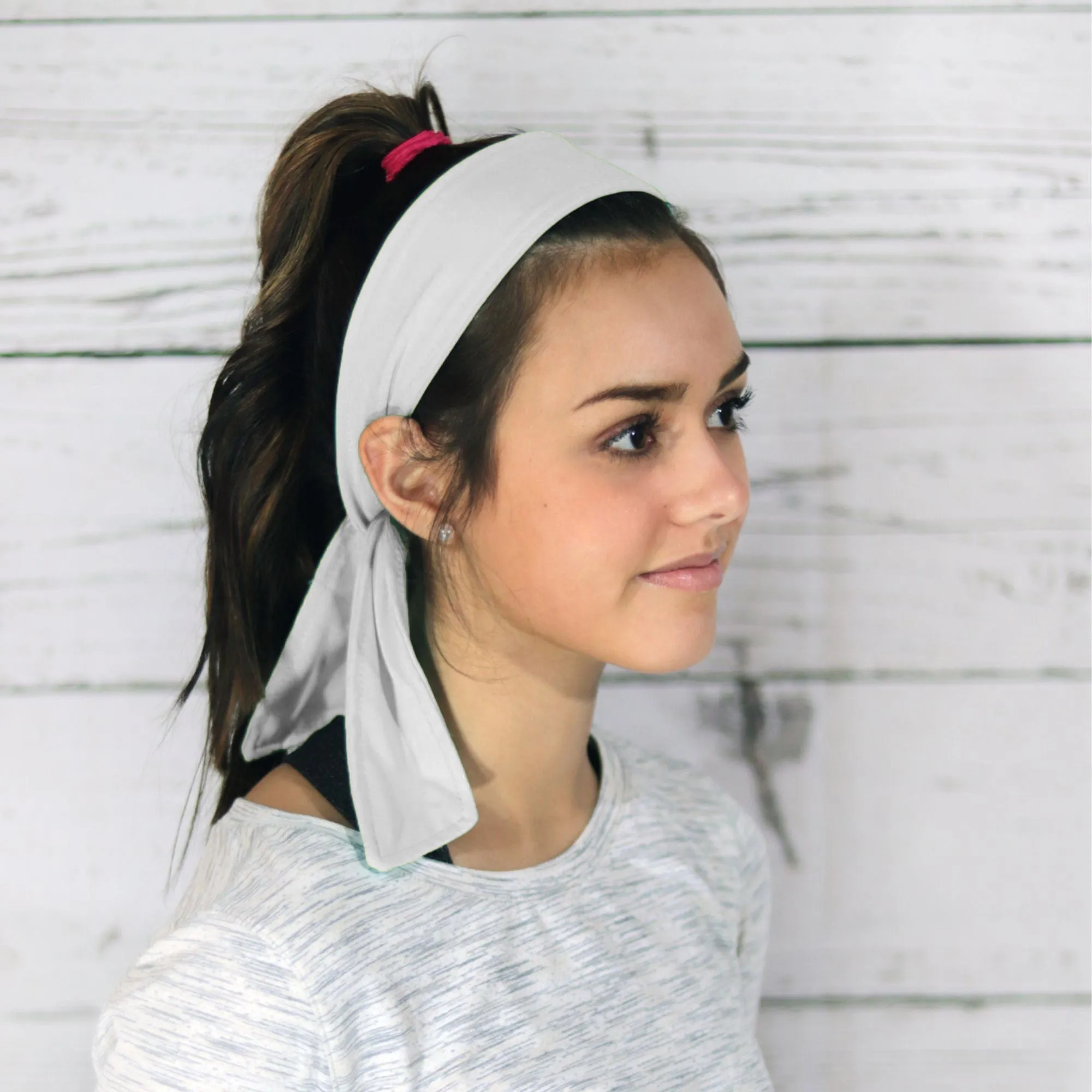White Tie Headband