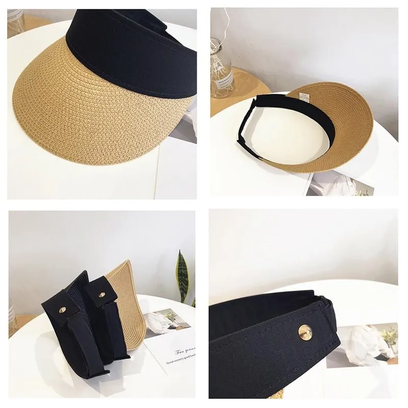 Women Straw Hat Women's Summer Hat Sun Protection Outdoor Hat