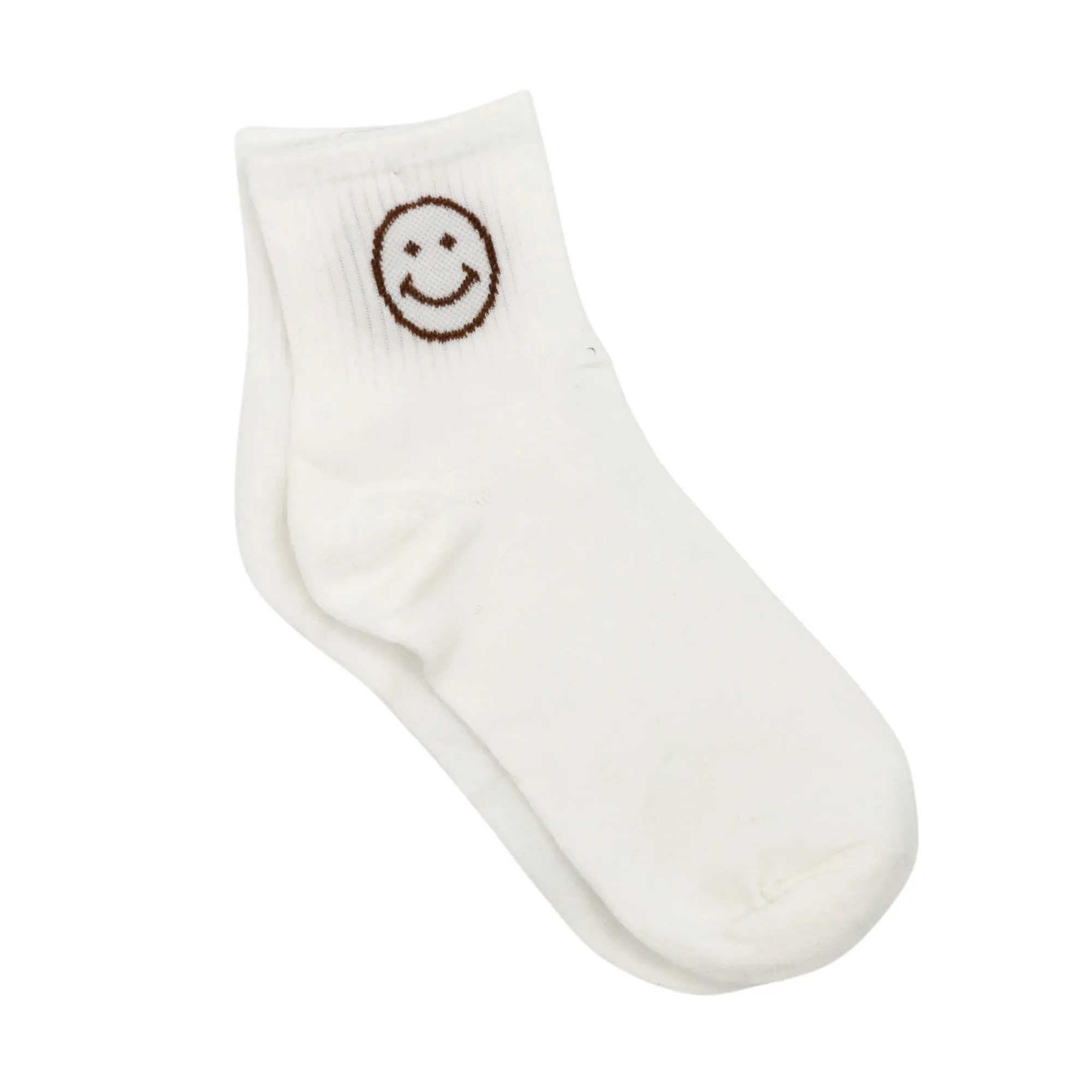 Women's Crew Smiling Face Socks