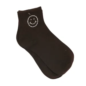 Women's Crew Smiling Face Socks